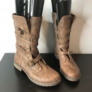 Madden Girl Combat boots